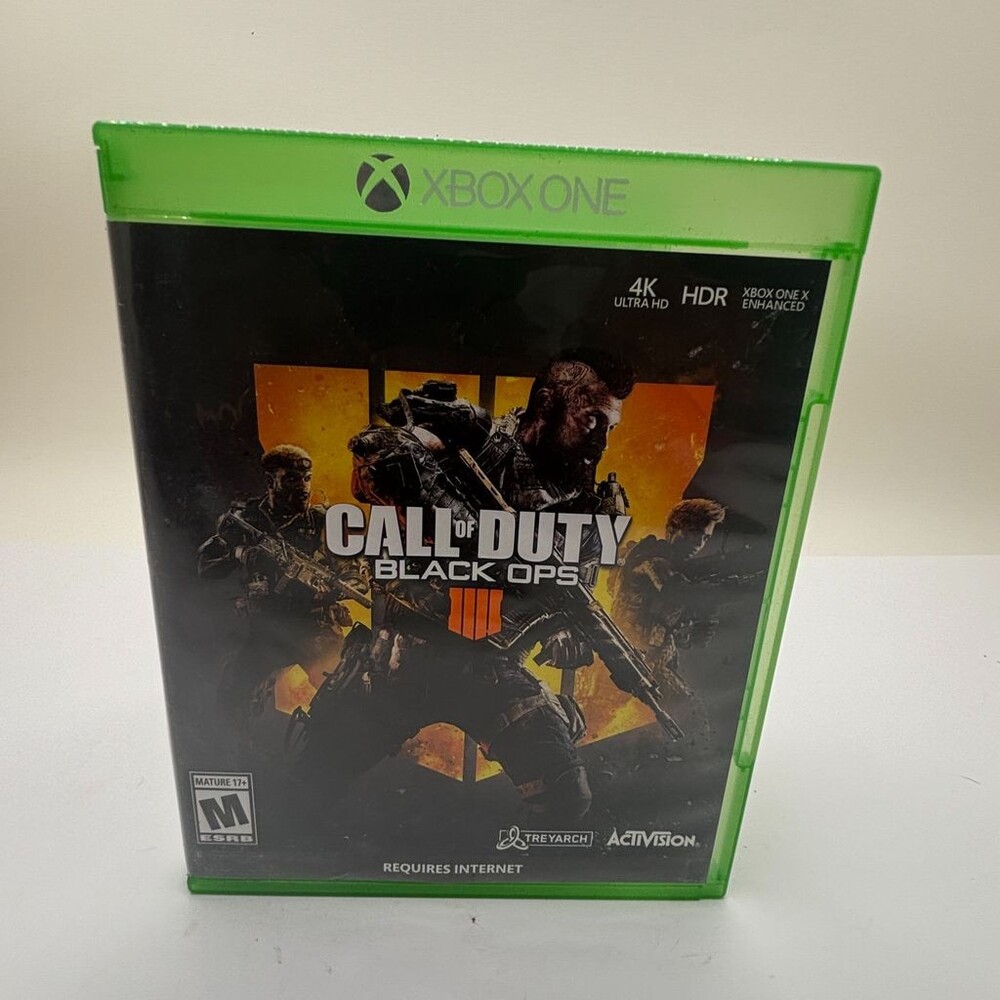 Call of Duty: Black Ops 4 (Xbox One, 2018) 4K HDR Blackout Multiplayer No Manual